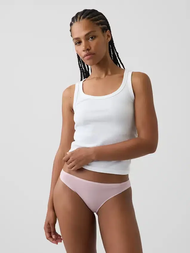 Nejměkčí organické strečové bavlněné bikiny
