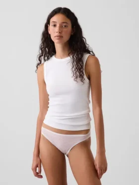 Nejměkčí organické strečové bavlněné bikiny