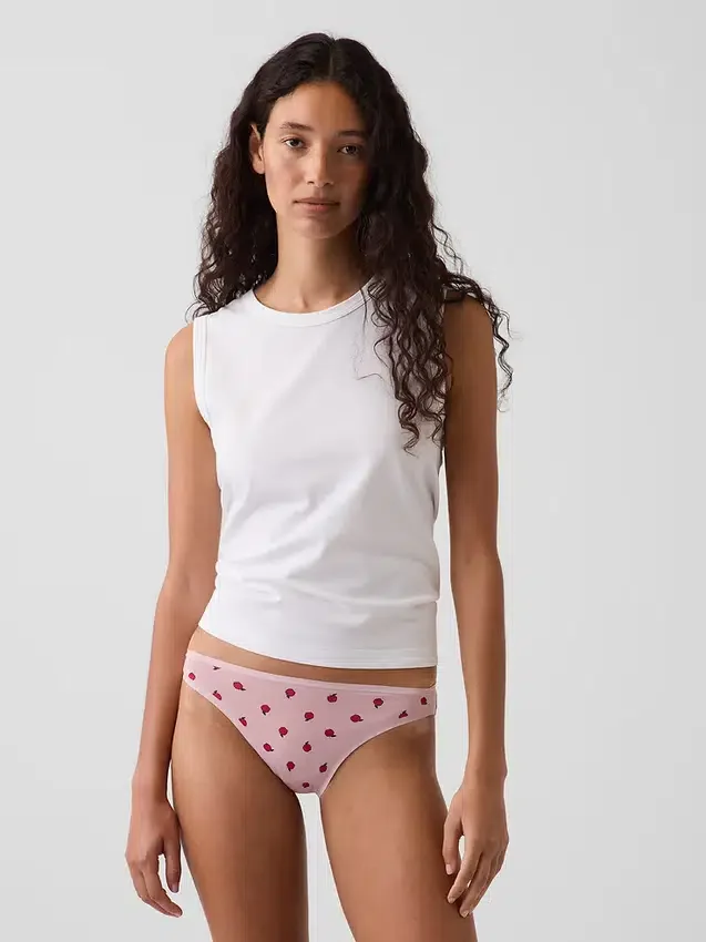 Nejměkčí organické strečové bavlněné bikiny