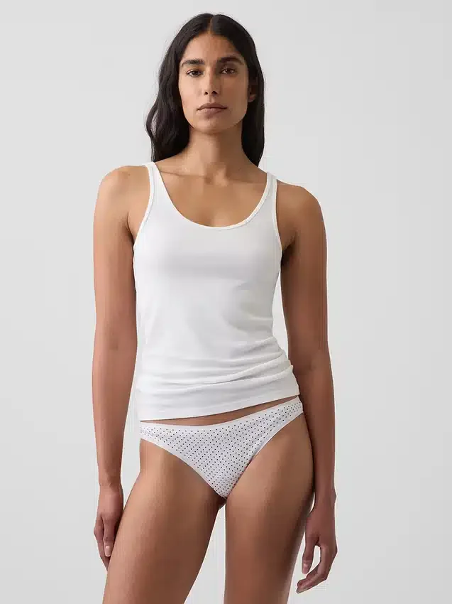 Nejměkčí organické strečové bavlněné bikiny