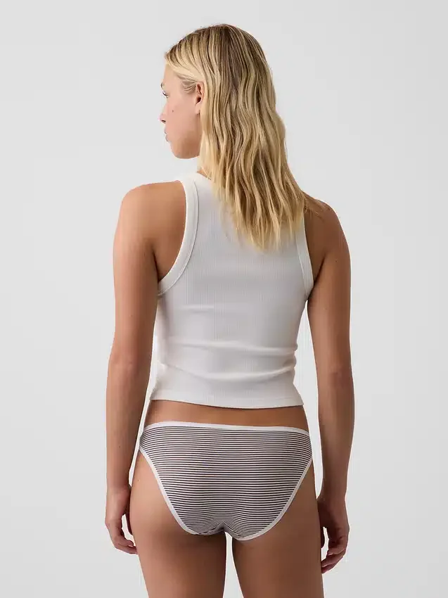 Nejměkčí organické strečové bavlněné bikiny
