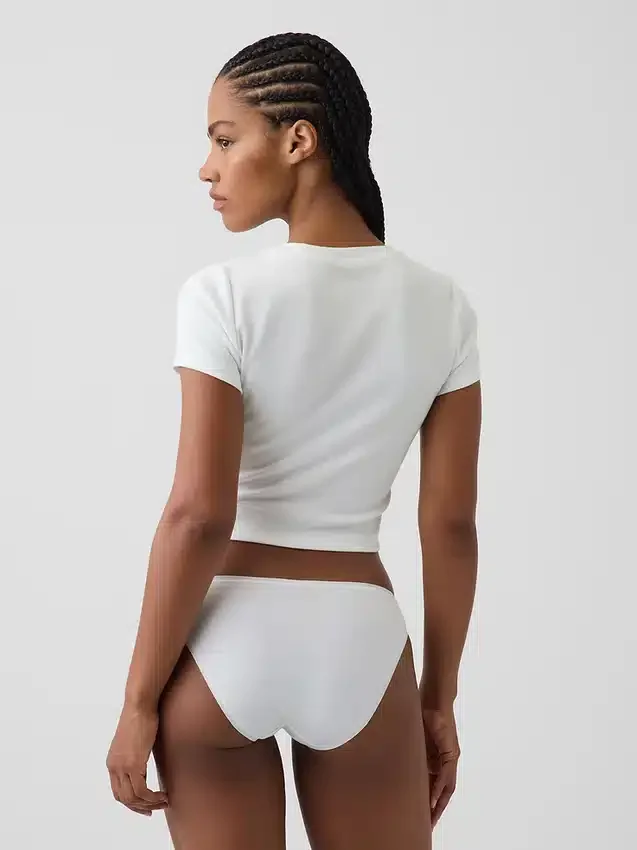 Nejměkčí organické strečové bavlněné bikiny