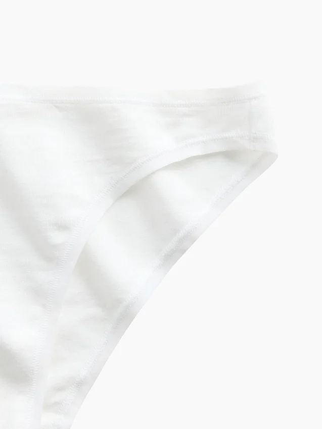 Nejměkčí organické strečové bavlněné kalhotky typu cheeky