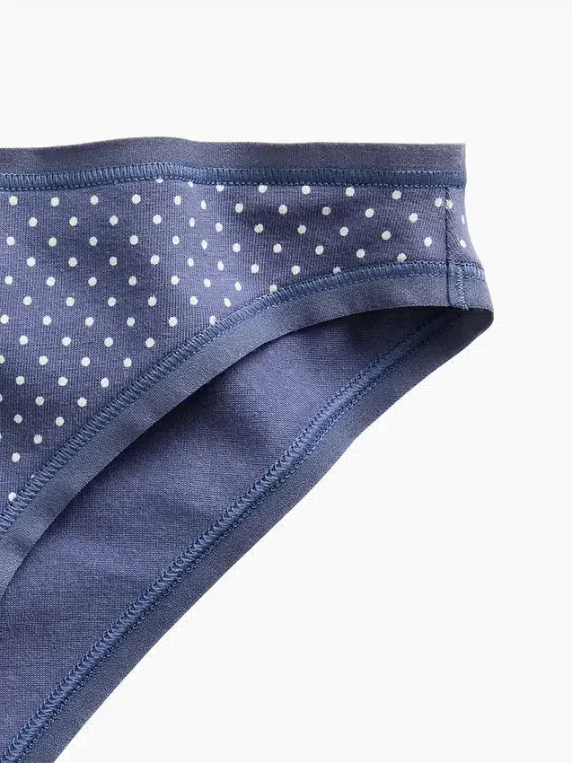 Nejměkčí organické strečové bavlněné kalhotky typu cheeky