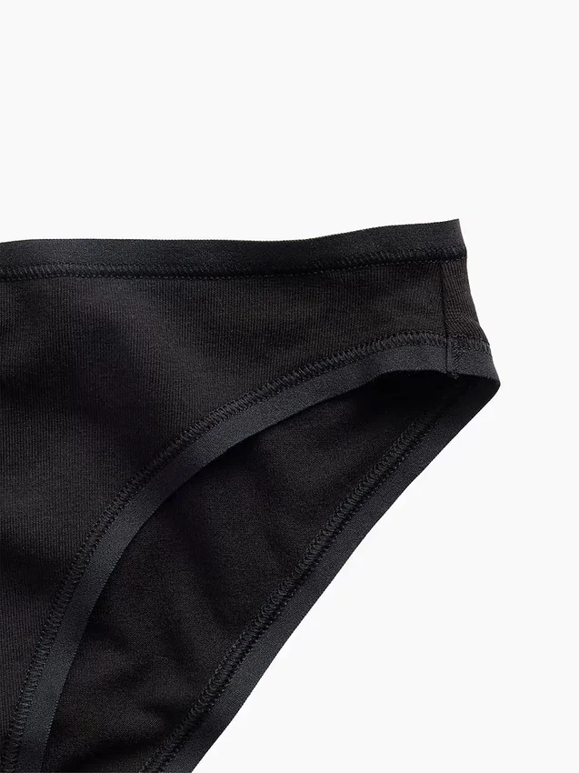 Nejměkčí organické strečové bavlněné kalhotky typu cheeky