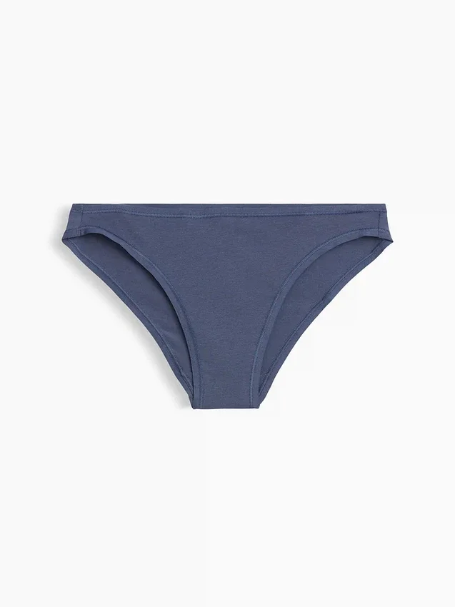 Nejměkčí organické strečové bavlněné kalhotky typu cheeky