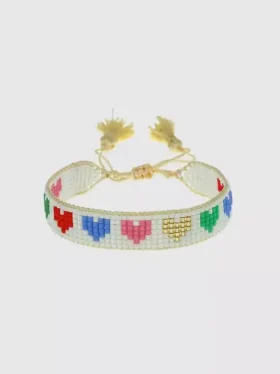 Náramek Hart Rainbow Hearts
