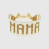 Náramek Hart White and Gold Mama