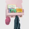 Nástěnná police babyGap Brannan Bear se 4 háčky