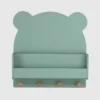 Nástěnná police babyGap Brannan Bear se 4 háčky