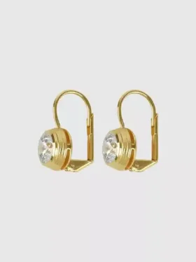 Náušnice Hart Bezel Drop