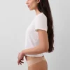 Organické strečové bavlněné tanga, která nejsou vidět