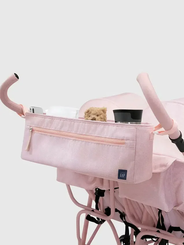 Organizér babyGap Classic pro rodiče k dvojitým kočárkům