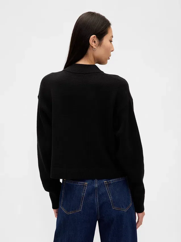 Oversized hrubě pletený kardigan CashSoft