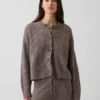 Oversized kardigan CashSoft s pleteným vzorem „shaker stitch“