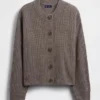 Oversized kardigan CashSoft s pleteným vzorem „shaker stitch“