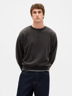Oversized mikina pro dospělé z těžké látky