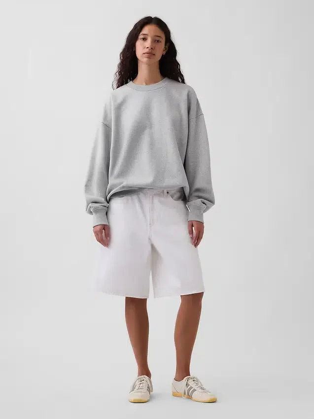 Oversized mikina pro dospělé z těžké látky