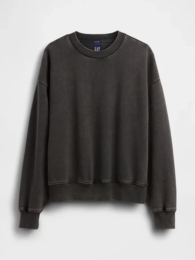 Oversized mikina pro dospělé z těžké látky