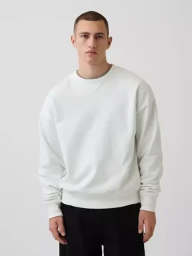 Oversized mikina pro dospělé z těžkého francouzského froté
