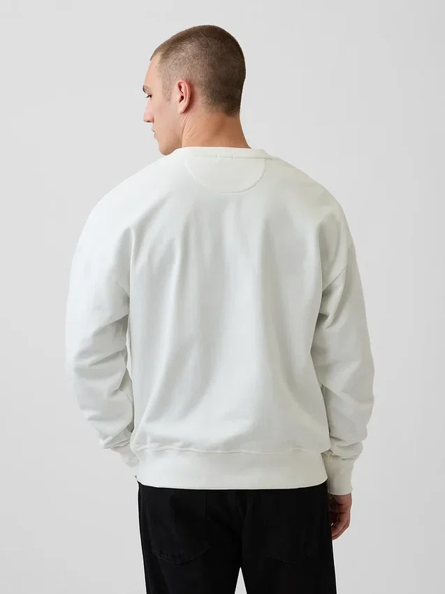 Oversized mikina pro dospělé z těžkého francouzského froté