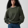 Oversized mikina pro dospělé z těžkého francouzského froté