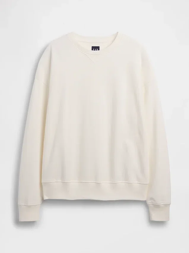 Oversized mikina pro dospělé z těžkého francouzského froté