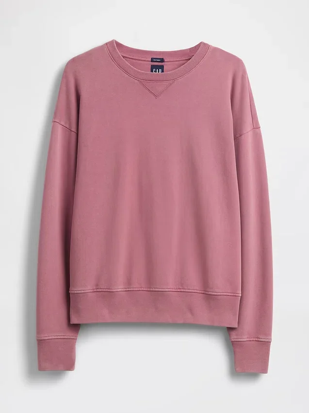 Oversized mikina pro dospělé z těžkého francouzského froté