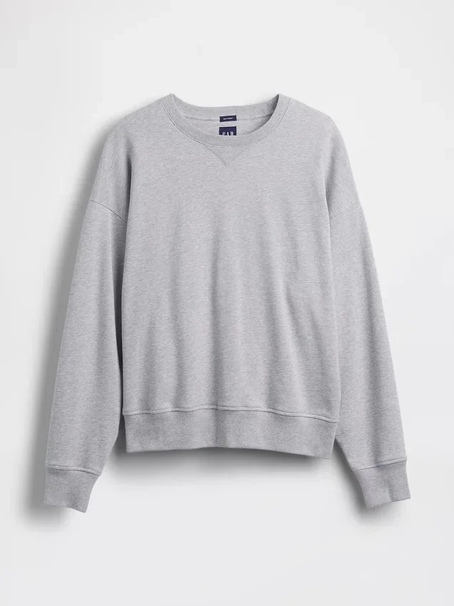Oversized mikina pro dospělé z těžkého francouzského froté