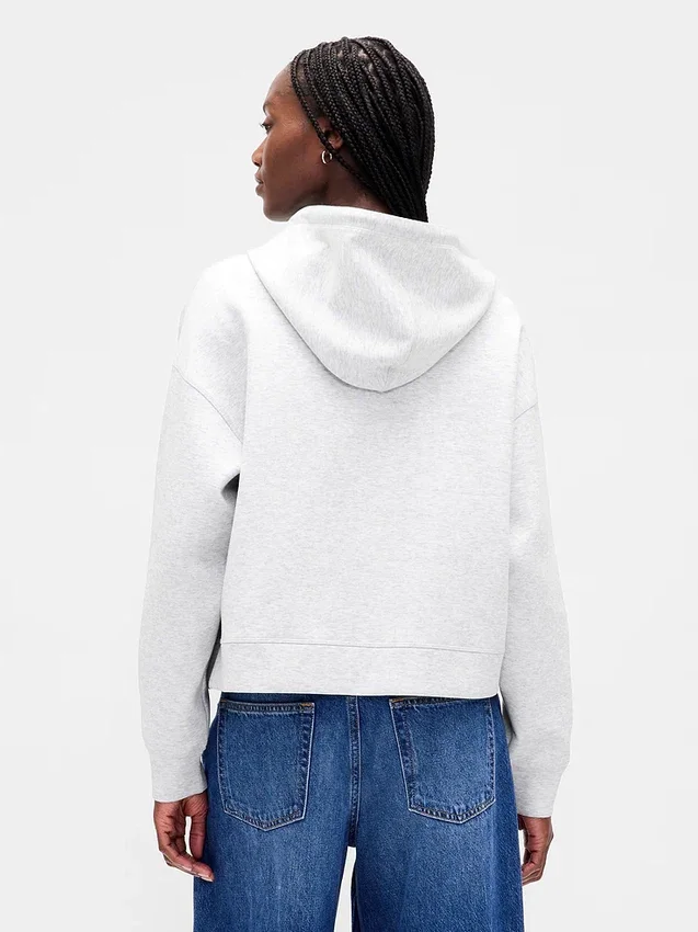 Oversized mikina s kapucí a zipem GapFit