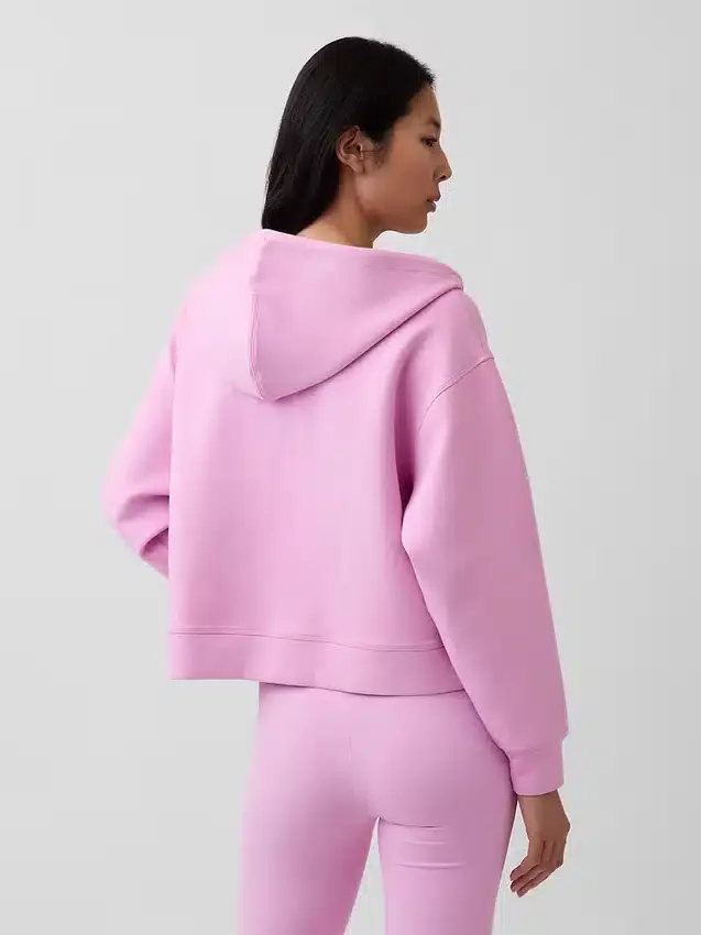 Oversized mikina s kapucí a zipem GapFit