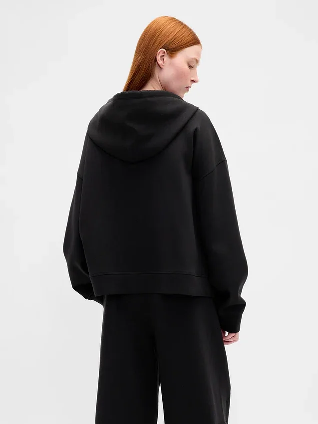 Oversized mikina s kapucí a zipem GapFit