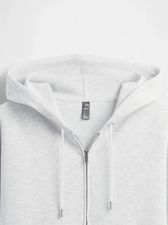 Oversized mikina s kapucí a zipem GapFit