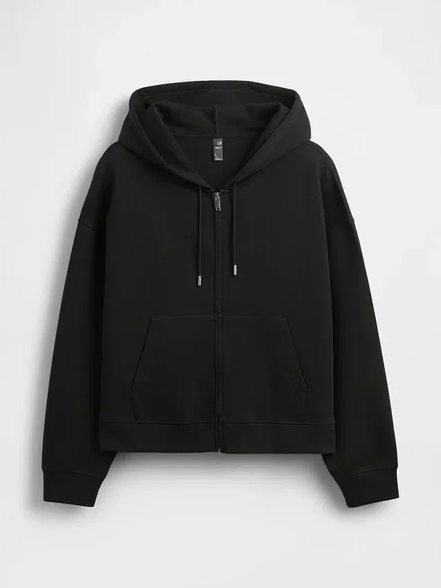 Oversized mikina s kapucí a zipem GapFit