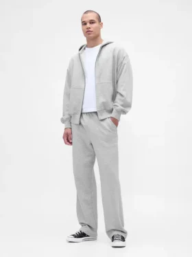 Oversized mikina s kapucí a zipem pro dospělé