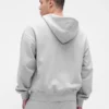 Oversized mikina s kapucí a zipem pro dospělé