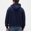 Oversized mikina s kapucí a zipem pro dospělé