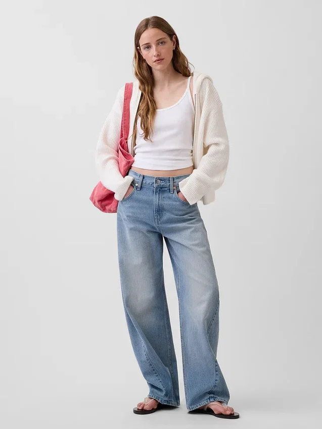 Oversized mikina s kapucí a zipem v pleteném vzoru „Shaker Stitch“ z materiálu CashSoft
