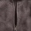 Oversized mikina s kapucí a zipem v pleteném vzoru „Shaker Stitch“ z materiálu CashSoft