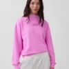 Oversized mikina s vysokým límcem z těžkého francouzského froté