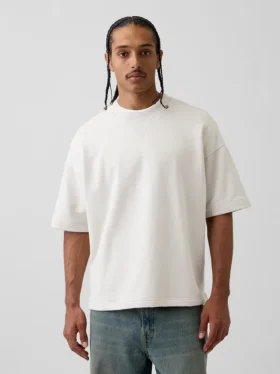 Oversized mikina z těžkého francouzského froté