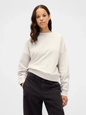 Oversized mikina z těžkého francouzského froté