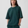 Oversized mikina z těžkého francouzského froté