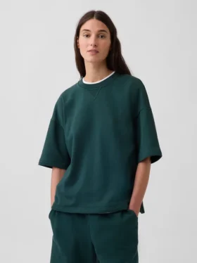 Oversized mikina z těžkého francouzského froté