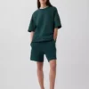 Oversized mikina z těžkého francouzského froté