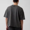 Oversized mikina z těžkého francouzského froté