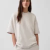Oversized mikina z těžkého francouzského froté