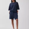 Oversized mikina z těžkého francouzského froté