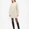 Oversized mini šaty s rolákem