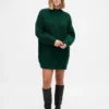 Oversized mini šaty s rolákem